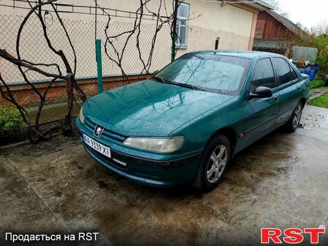 Зеленый Пежо 406, объемом двигателя 1.8 л и пробегом 350 тыс. км за 2000 $, фото 1 на Automoto.ua