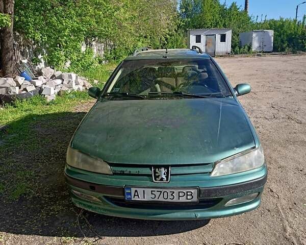 Зеленый Пежо 406, объемом двигателя 2 л и пробегом 484 тыс. км за 1000 $, фото 1 на Automoto.ua