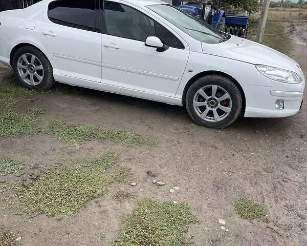 Белый Пежо 407, объемом двигателя 2 л и пробегом 245 тыс. км за 3000 $, фото 1 на Automoto.ua