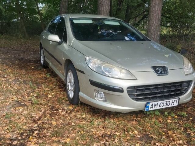 Бежевий Пежо 407, об'ємом двигуна 2 л та пробігом 240 тис. км за 3000 $, фото 1 на Automoto.ua