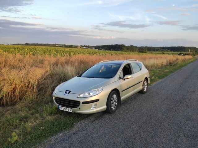 Бежевий Пежо 407, об'ємом двигуна 1.8 л та пробігом 230 тис. км за 6500 $, фото 1 на Automoto.ua