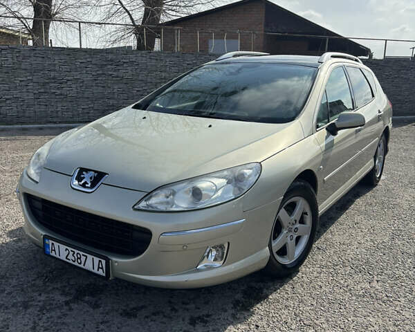 Бежевый Пежо 407, объемом двигателя 1.6 л и пробегом 321 тыс. км за 5100 $, фото 1 на Automoto.ua