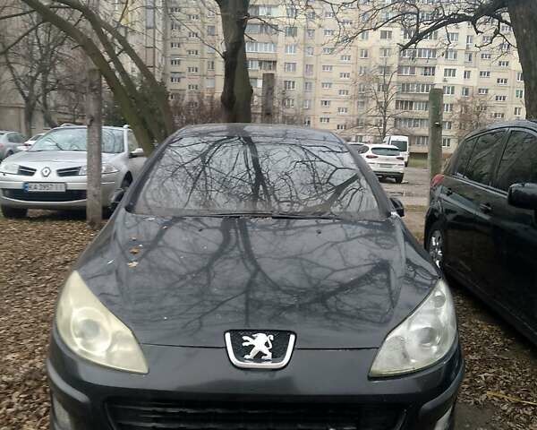 Черный Пежо 407, объемом двигателя 2 л и пробегом 200 тыс. км за 3700 $, фото 1 на Automoto.ua