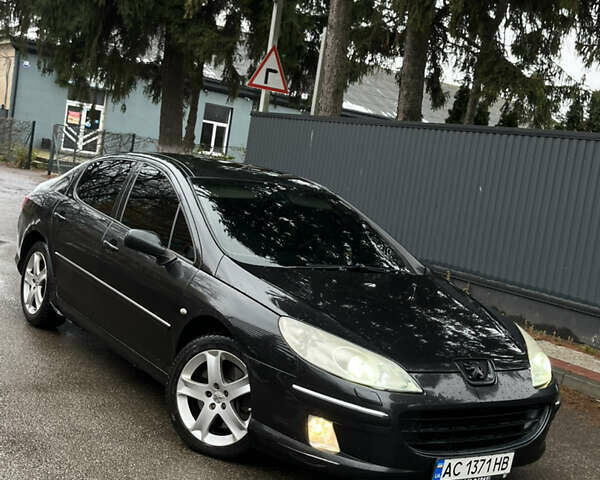 Черный Пежо 407, объемом двигателя 2.23 л и пробегом 257 тыс. км за 4299 $, фото 1 на Automoto.ua