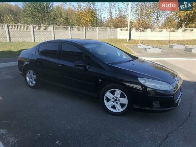 Черный Пежо 407, объемом двигателя 1.7 л и пробегом 240 тыс. км за 4700 $, фото 1 на Automoto.ua