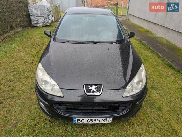 Черный Пежо 407, объемом двигателя 1.8 л и пробегом 245 тыс. км за 3333 $, фото 1 на Automoto.ua