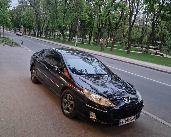 Чорний Пежо 407, об'ємом двигуна 2 л та пробігом 395 тис. км за 2700 $, фото 1 на Automoto.ua