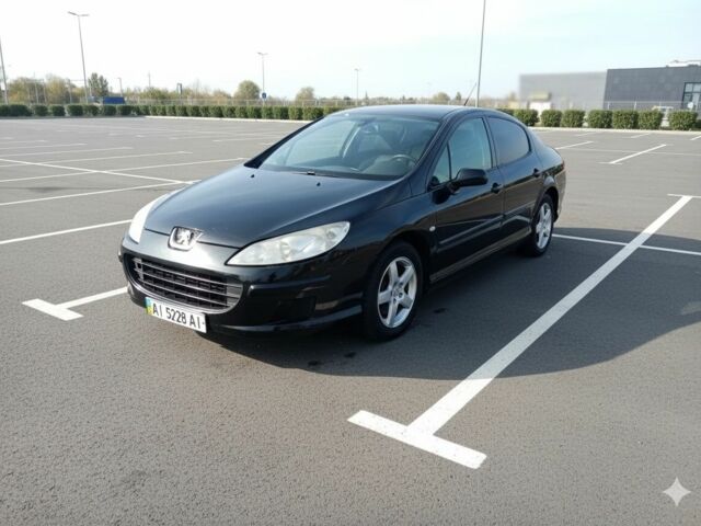 Черный Пежо 407, объемом двигателя 1.8 л и пробегом 365 тыс. км за 2990 $, фото 1 на Automoto.ua