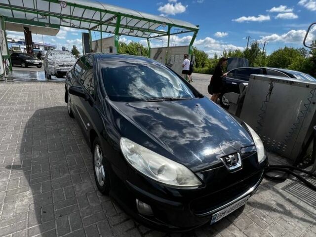 Черный Пежо 407, объемом двигателя 2 л и пробегом 400 тыс. км за 3200 $, фото 1 на Automoto.ua