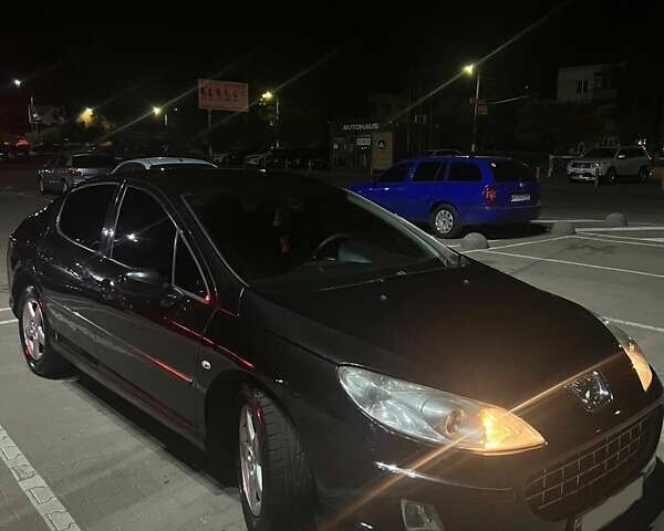 Черный Пежо 407, объемом двигателя 2 л и пробегом 208 тыс. км за 4750 $, фото 1 на Automoto.ua