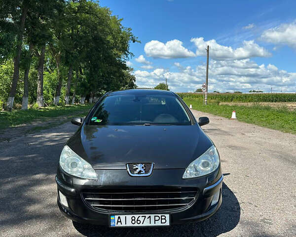 Чорний Пежо 407, об'ємом двигуна 2 л та пробігом 250 тис. км за 6000 $, фото 1 на Automoto.ua