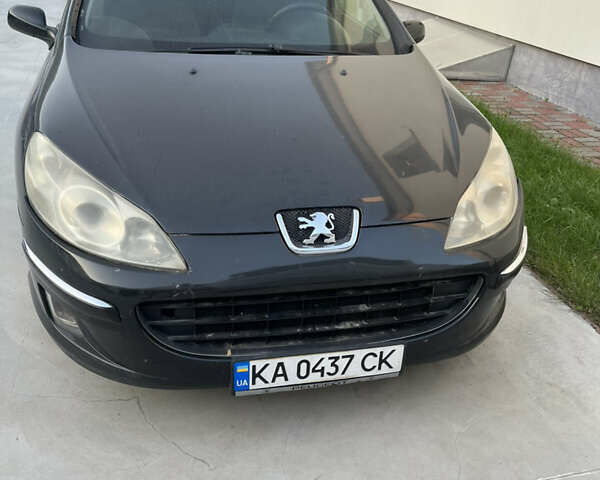 Черный Пежо 407, объемом двигателя 2 л и пробегом 257 тыс. км за 2800 $, фото 1 на Automoto.ua