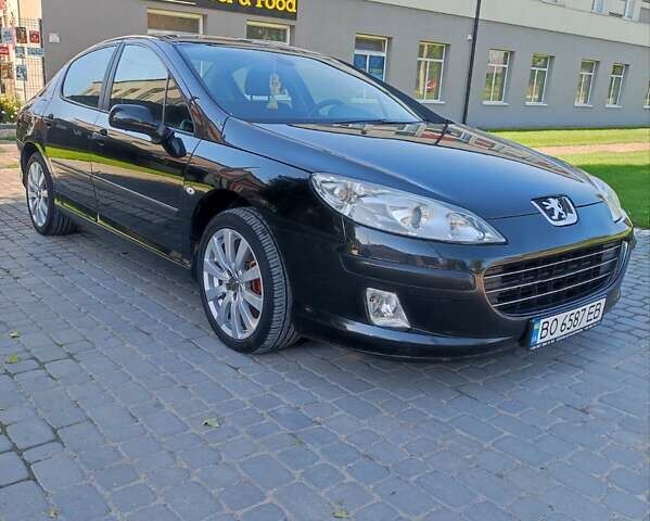Черный Пежо 407, объемом двигателя 1.6 л и пробегом 242 тыс. км за 4500 $, фото 1 на Automoto.ua