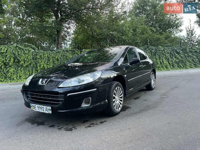 Черный Пежо 407, объемом двигателя 2 л и пробегом 474 тыс. км за 3700 $, фото 1 на Automoto.ua
