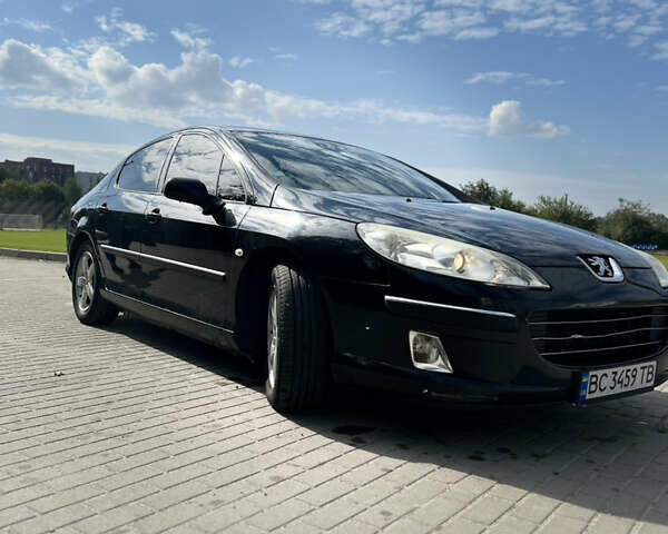 Черный Пежо 407, объемом двигателя 2 л и пробегом 264 тыс. км за 5500 $, фото 1 на Automoto.ua