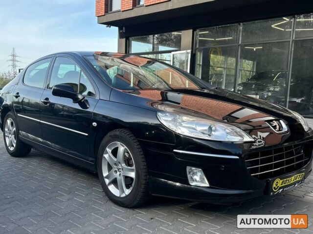 Черный Пежо 407, объемом двигателя 2 л и пробегом 295 тыс. км за 6200 $, фото 1 на Automoto.ua
