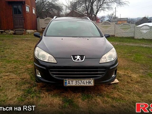 Черный Пежо 407, объемом двигателя 1.6 л и пробегом 274 тыс. км за 3500 $, фото 1 на Automoto.ua