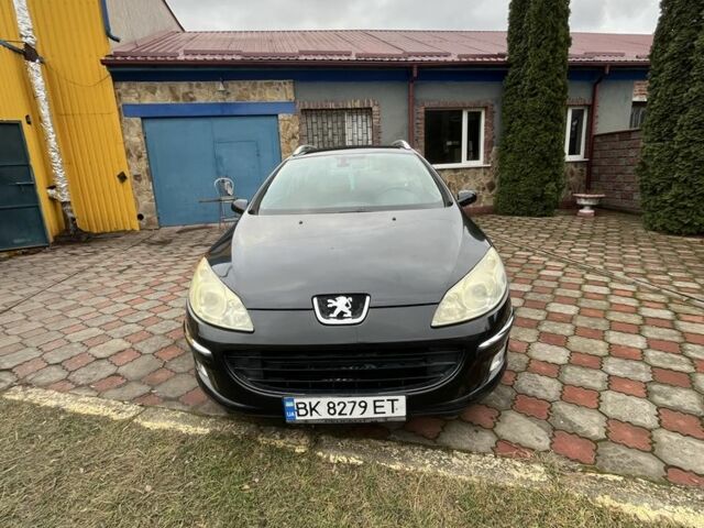 Чорний Пежо 407, об'ємом двигуна 1.7 л та пробігом 197 тис. км за 4500 $, фото 1 на Automoto.ua