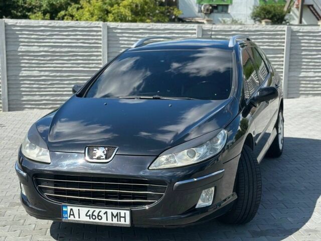 Черный Пежо 407, объемом двигателя 2 л и пробегом 336 тыс. км за 5199 $, фото 1 на Automoto.ua