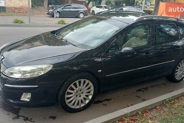 Чорний Пежо 407, об'ємом двигуна 2.72 л та пробігом 281 тис. км за 5600 $, фото 1 на Automoto.ua