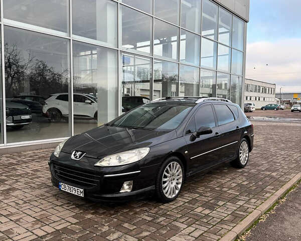 Чорний Пежо 407, об'ємом двигуна 2.72 л та пробігом 310 тис. км за 5000 $, фото 1 на Automoto.ua