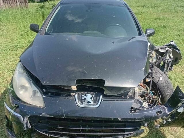 Чорний Пежо 407, об'ємом двигуна 2 л та пробігом 200 тис. км за 1496 $, фото 1 на Automoto.ua
