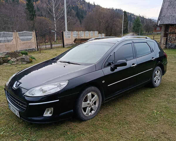 Черный Пежо 407, объемом двигателя 1.6 л и пробегом 292 тыс. км за 5500 $, фото 1 на Automoto.ua