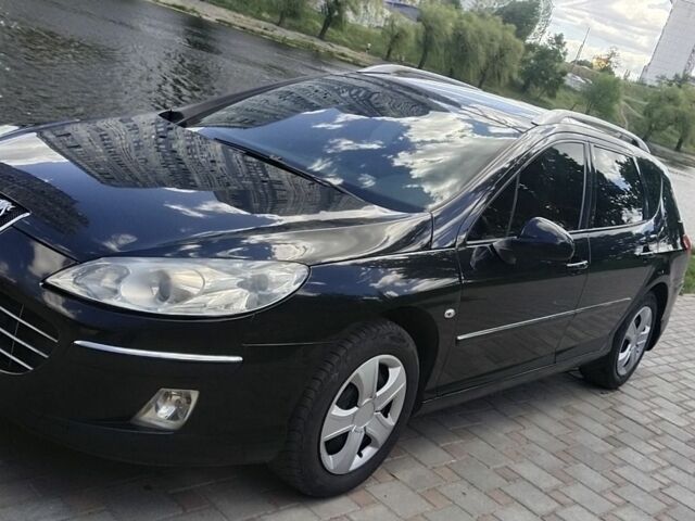 Чорний Пежо 407, об'ємом двигуна 2 л та пробігом 260 тис. км за 6548 $, фото 1 на Automoto.ua