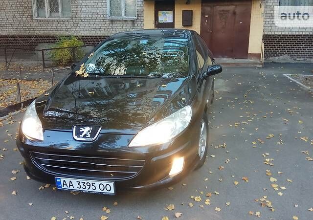 Чорний Пежо 407, об'ємом двигуна 2 л та пробігом 138 тис. км за 6300 $, фото 1 на Automoto.ua