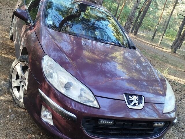 Фиолетовый Пежо 407, объемом двигателя 2.2 л и пробегом 280 тыс. км за 4500 $, фото 1 на Automoto.ua