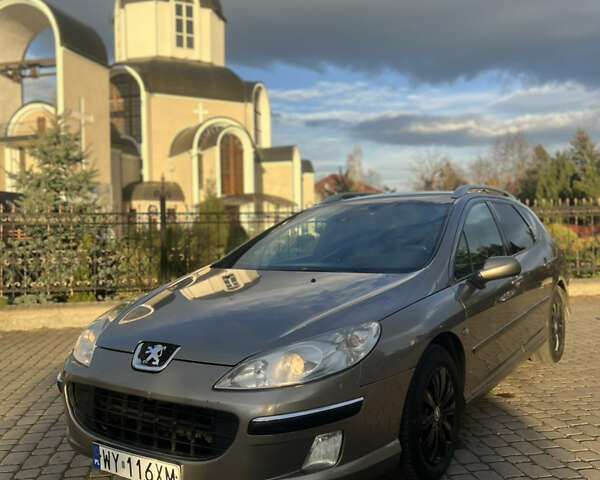 Пежо 407 2005 в Калуше на Automoto.ua Коричневый Пежо 407, объемом двигателя 2 л и пробегом 300 тыс. км за 1950 $, фото 1 на Automoto.ua