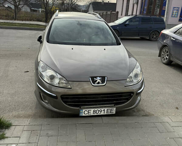 Коричневый Пежо 407, объемом двигателя 2 л и пробегом 360 тыс. км за 4150 $, фото 1 на Automoto.ua