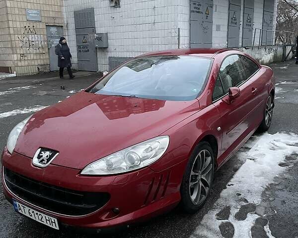 Червоний Пежо 407, об'ємом двигуна 2.7 л та пробігом 153 тис. км за 7000 $, фото 1 на Automoto.ua