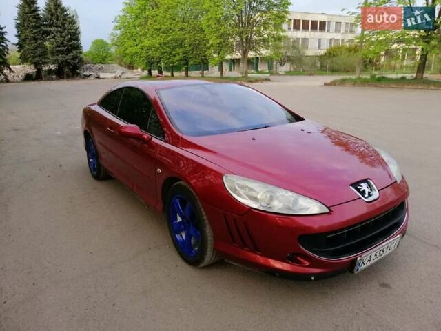Червоний Пежо 407, об'ємом двигуна 3 л та пробігом 235 тис. км за 5700 $, фото 1 на Automoto.ua