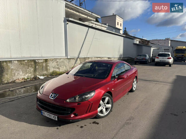 Червоний Пежо 407, об'ємом двигуна 2.7 л та пробігом 229 тис. км за 6500 $, фото 1 на Automoto.ua