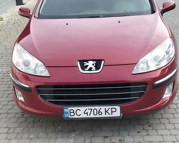 Червоний Пежо 407, об'ємом двигуна 2 л та пробігом 104 тис. км за 6000 $, фото 1 на Automoto.ua