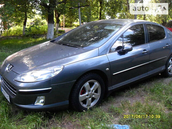 Пежо 407, об'ємом двигуна 2 л та пробігом 217 тис. км за 6150 $, фото 1 на Automoto.ua