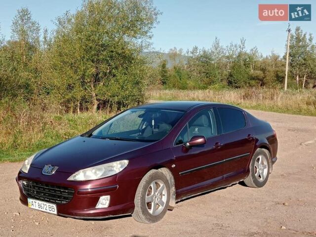 Желтый Пежо 407, объемом двигателя 2 л и пробегом 300 тыс. км за 3400 $, фото 1 на Automoto.ua