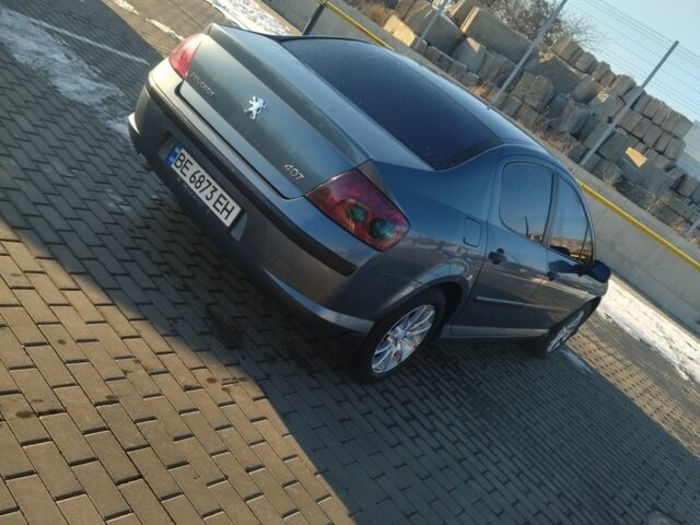 Серый Пежо 407, объемом двигателя 1.8 л и пробегом 200 тыс. км за 3750 $, фото 1 на Automoto.ua