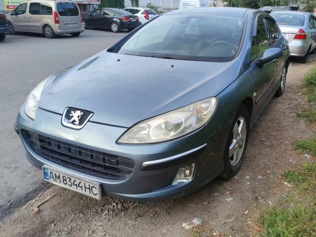 Сірий Пежо 407, об'ємом двигуна 1.7 л та пробігом 241 тис. км за 3600 $, фото 1 на Automoto.ua