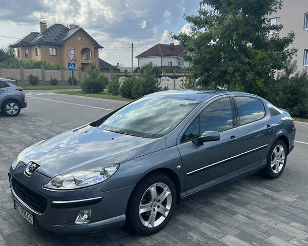 Серый Пежо 407, объемом двигателя 2 л и пробегом 170 тыс. км за 5000 $, фото 1 на Automoto.ua