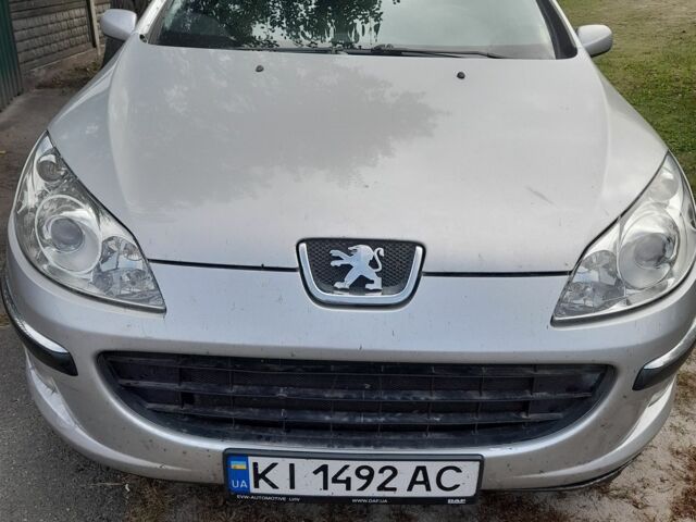 Серый Пежо 407, объемом двигателя 2 л и пробегом 320 тыс. км за 3600 $, фото 1 на Automoto.ua