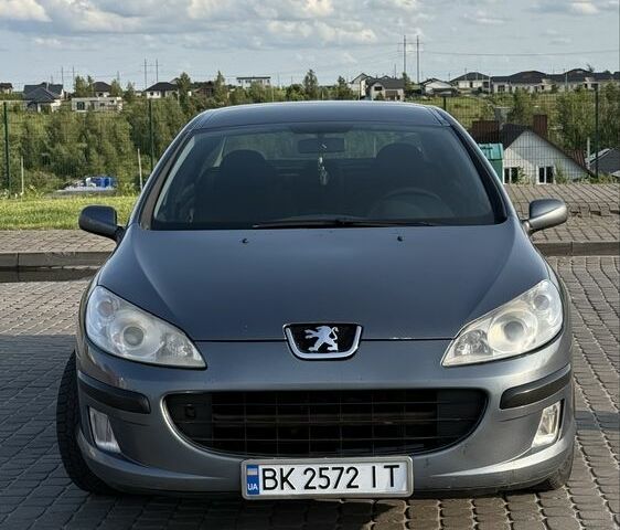 Серый Пежо 407, объемом двигателя 1.7 л и пробегом 249 тыс. км за 3600 $, фото 1 на Automoto.ua