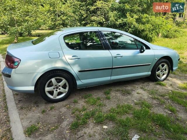 Серый Пежо 407, объемом двигателя 2 л и пробегом 257 тыс. км за 4000 $, фото 1 на Automoto.ua