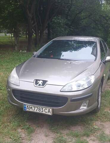 Серый Пежо 407, объемом двигателя 1.8 л и пробегом 220 тыс. км за 3500 $, фото 1 на Automoto.ua