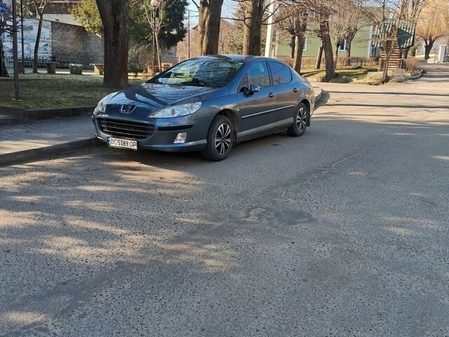 Серый Пежо 407, объемом двигателя 2 л и пробегом 330 тыс. км за 4500 $, фото 1 на Automoto.ua