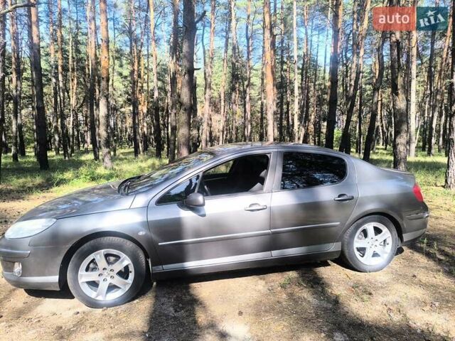 Серый Пежо 407, объемом двигателя 1.56 л и пробегом 216 тыс. км за 4800 $, фото 1 на Automoto.ua