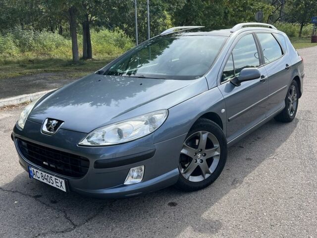 Серый Пежо 407, объемом двигателя 1.6 л и пробегом 259 тыс. км за 4900 $, фото 1 на Automoto.ua