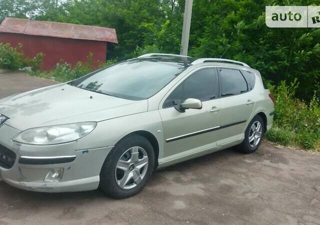Серый Пежо 407, объемом двигателя 2 л и пробегом 375 тыс. км за 2800 $, фото 1 на Automoto.ua