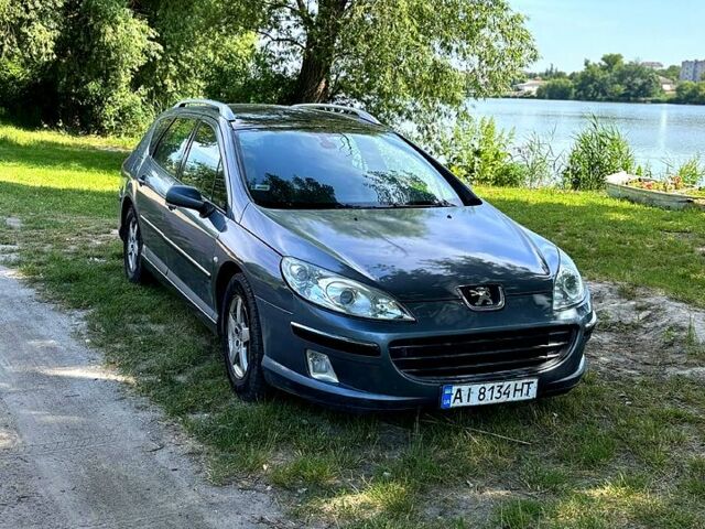 Сірий Пежо 407, об'ємом двигуна 2 л та пробігом 260 тис. км за 3350 $, фото 1 на Automoto.ua